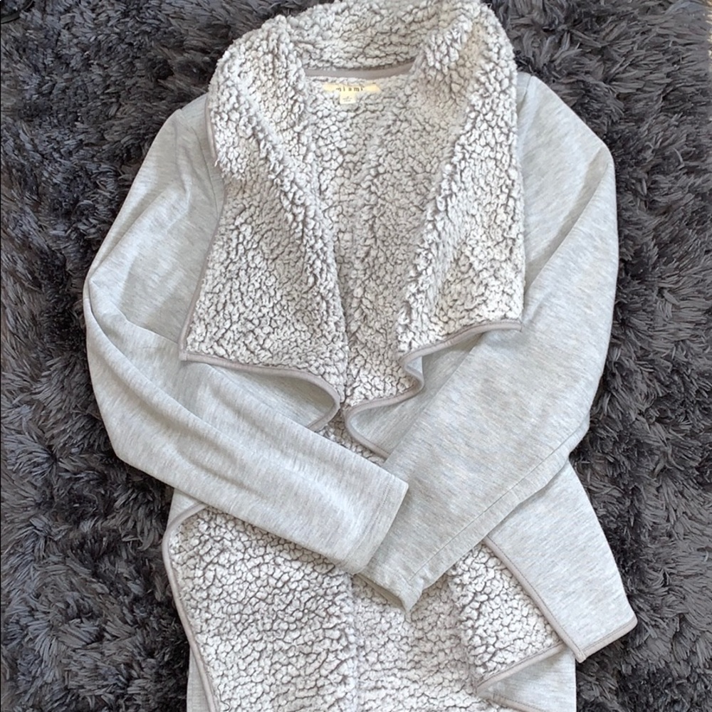 boutique fuzzy cardigan